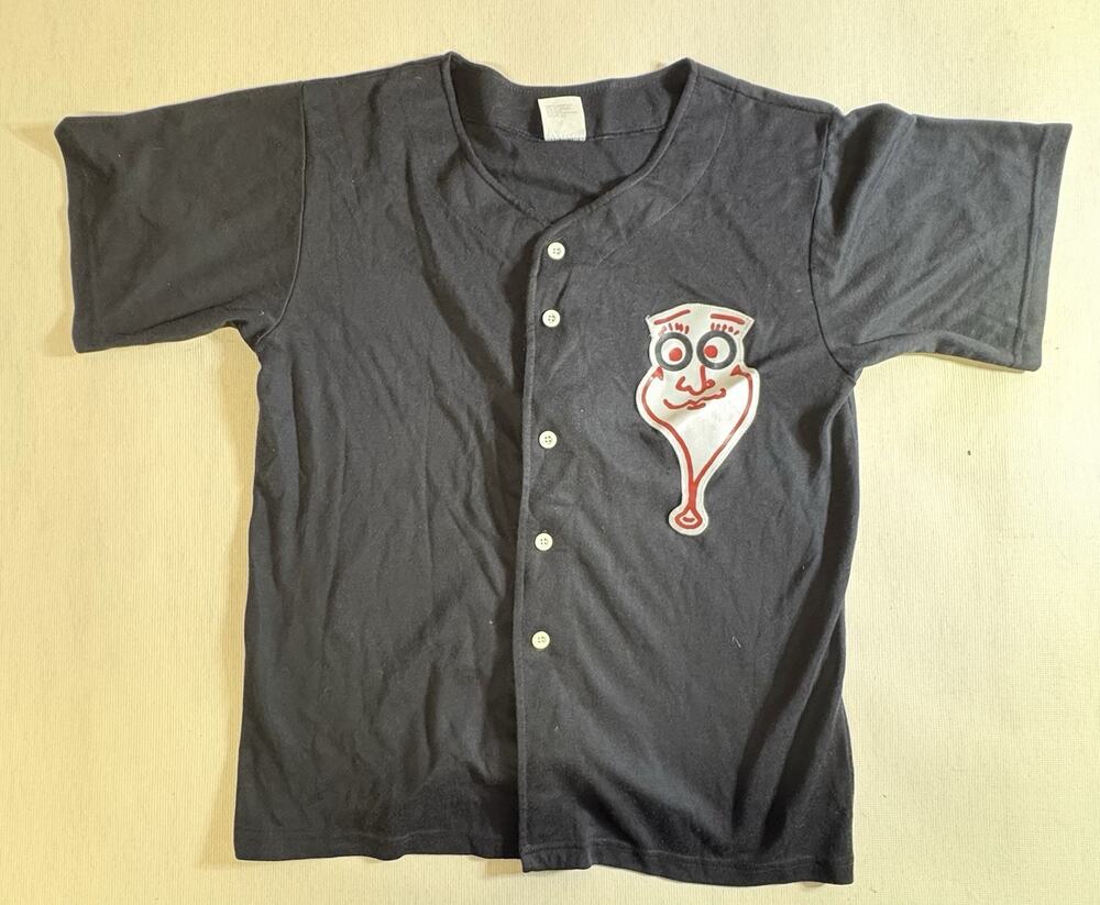 Vintage Rare Black Button-Up Softball Jersey Doogie Howser M.D. TV Show